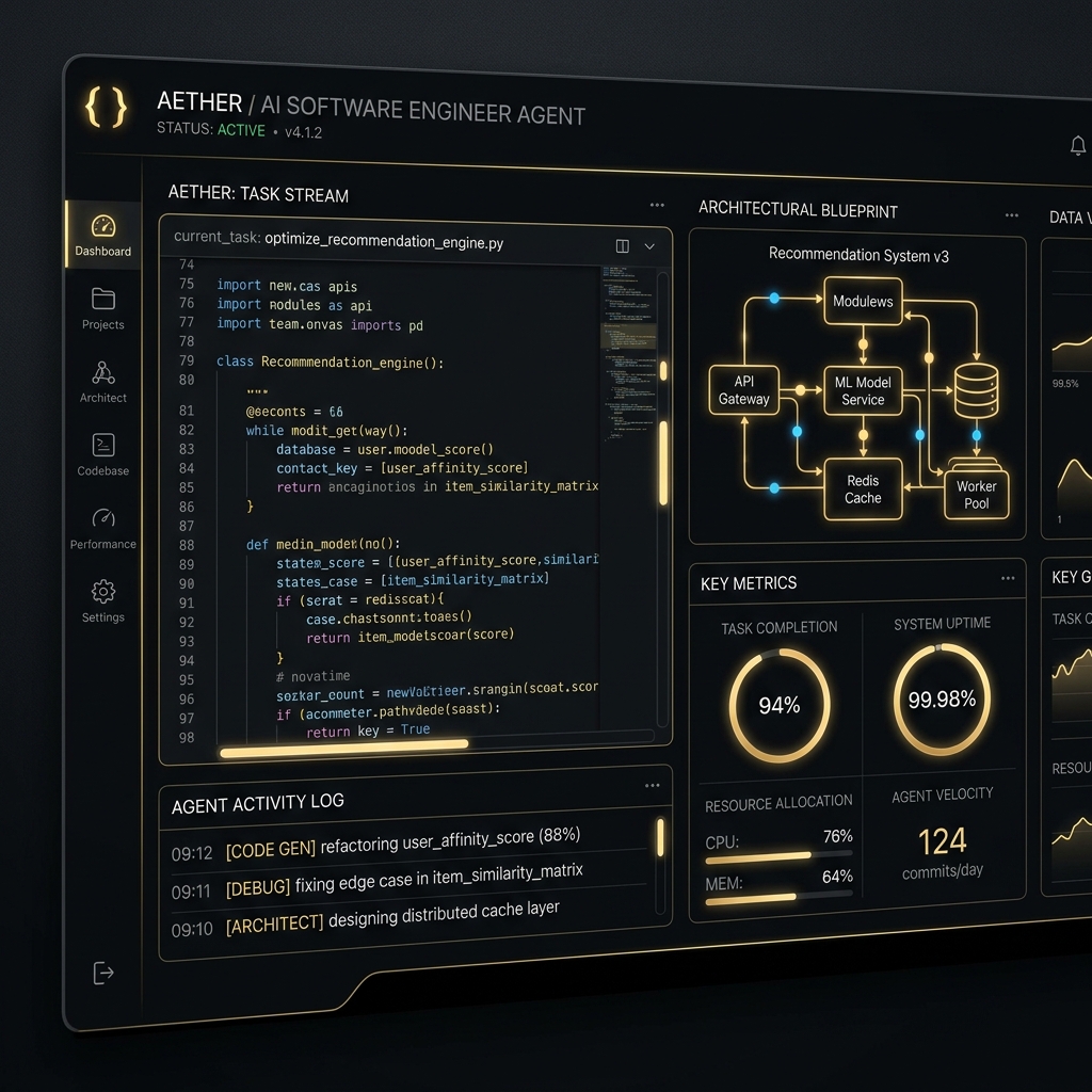 Multi-Agent AI Automation Platform Mockup
